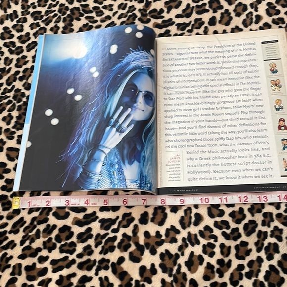 1999 Entertainment Weekly Magazine Issue June 25/July 2 Vintage Heather Graham - Picture 8 of 17